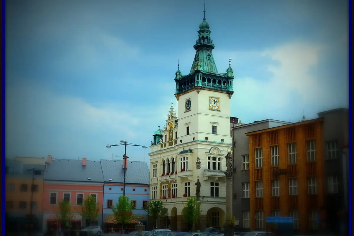 The brick facade of a small-town municipal hall